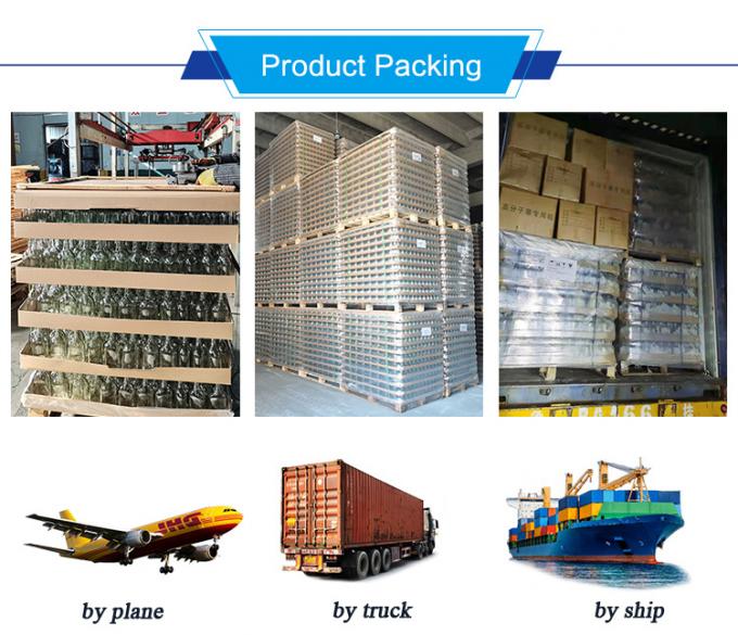 200 ml gerecycled glas melkfles Beverage Packaging OEM 3