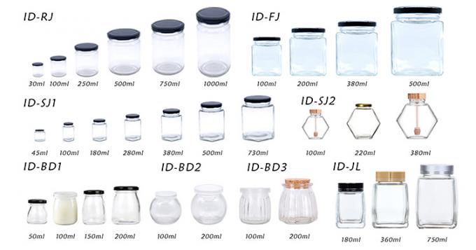 Woozy Square Glas sapflessen Leeg glas ketchupfles 10 oz 5
