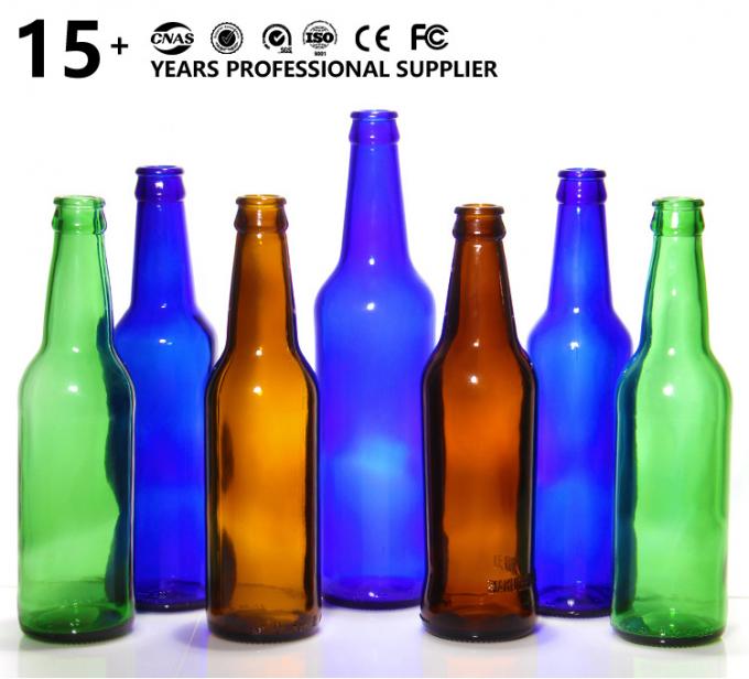 Groothandel Leeg 330ml 33cl 12oz Soda Of Sap Duidelijke Bier Glasflessen Met Deksel 0