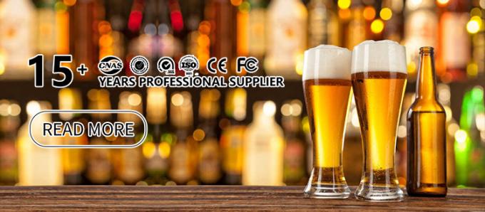 Op maat gemaakte glazen brouwflessen 650 ml 1000 ml 12 oz Amber bierflessen 0