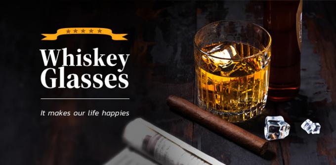 Stemloze wijn met ribben Highball glas Champagne Whisky kopjes voor bar 0
