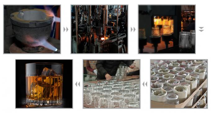 Stemloze wijn met ribben Highball glas Champagne Whisky kopjes voor bar 9