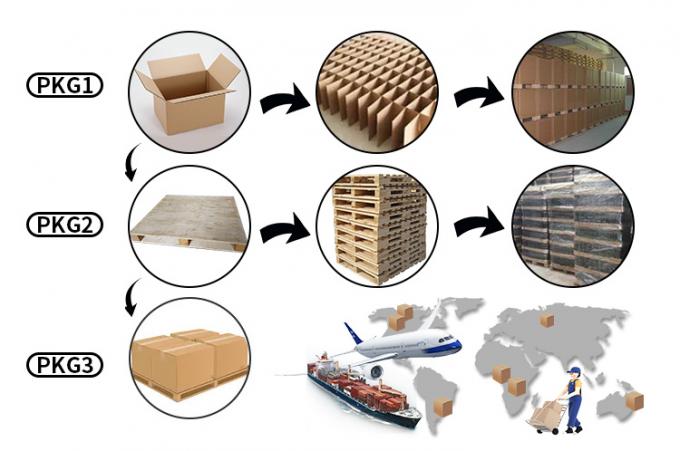 ODM Pasta lege glasopslagpotten Containers Vierkante met houten deksels 4