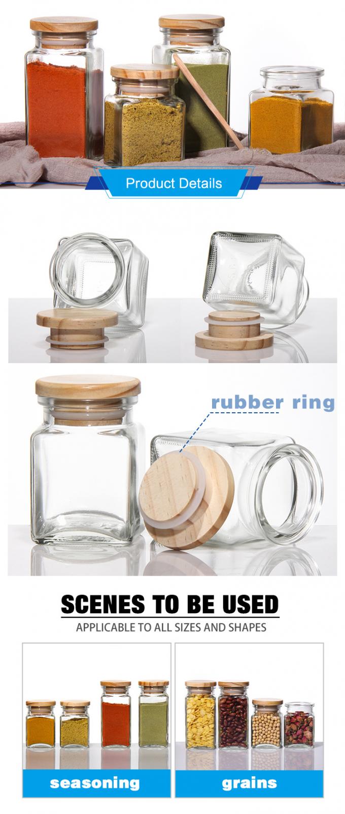 100 ml lege glazen koffiepotten blikjes voor koekjes suiker thee pudding honing 0