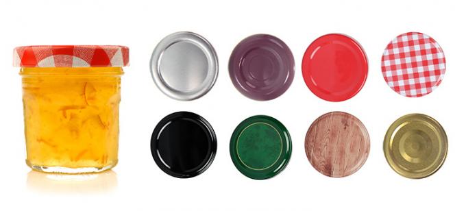 Op maat gemaakte hoge kwaliteit 370 ml 500 ml Honingopslag Glas voedsel pot Voor opslag 7