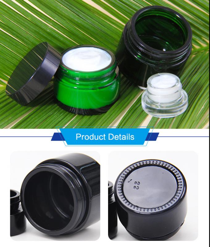 50 g 200 ml Frosted Cosmetic Cream Jar Custom Leeg Lipbalsem 0