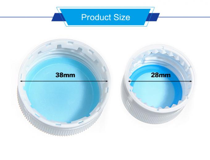 Gepersonaliseerde vorm 28mm Sparking Carbonated Soft Drink PP Plastic CSD Cap voor drankfles 1