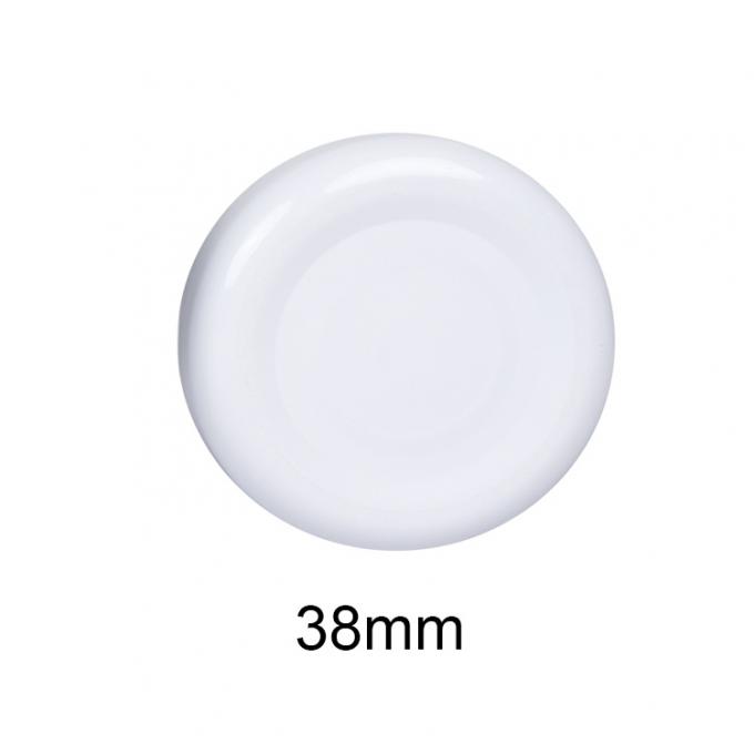 Plastic Tinplate Canning Jar Deksels Cap Breed mond 38mm 43mm 48mm 5