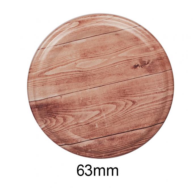 Plastic Tinplate Canning Jar Deksels Cap Breed mond 38mm 43mm 48mm 9