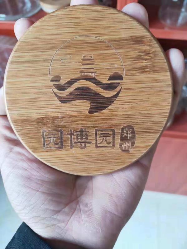 Op maat gemaakte houten deksel Houten kurkbalstopper voor wijndecanter Carafe fles 6