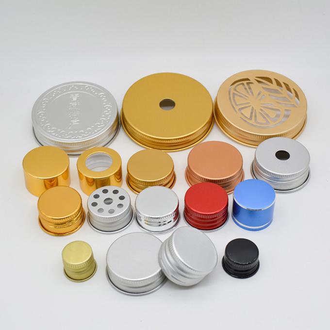 Metalen sodafleskappen met draad, glazen melkfleskappen, aluminium 13 mm-104 mm 5