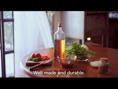 Gepersonaliseerde olijfolie kruit glas Marasca fles 250 ml 500 ml Voor de keuken