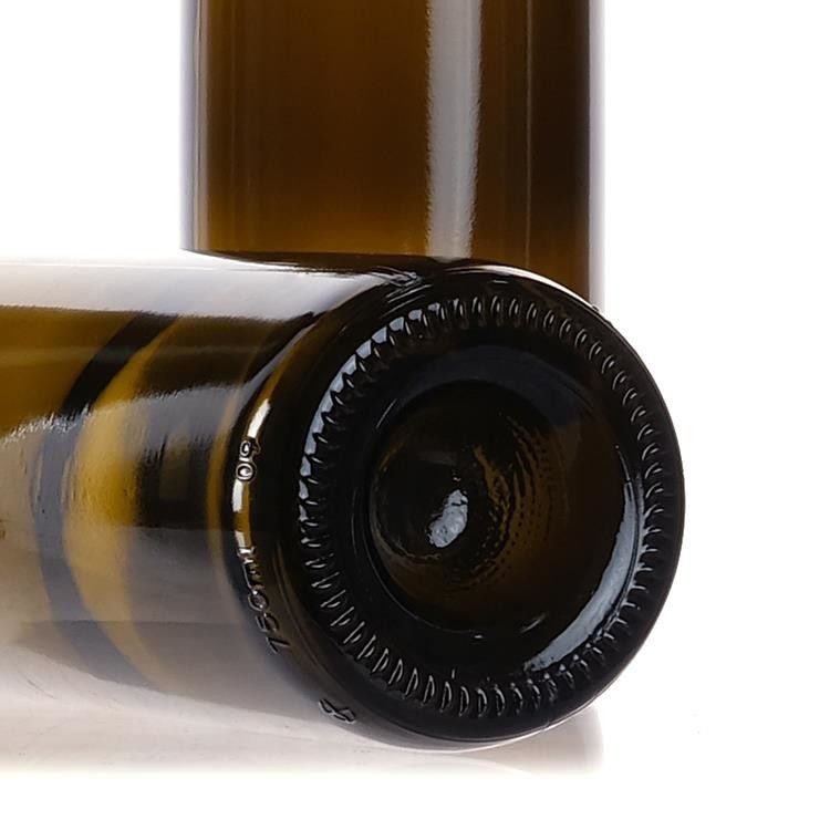 750 ml Bordeaux glas wijnfles Rond met platte bodem
