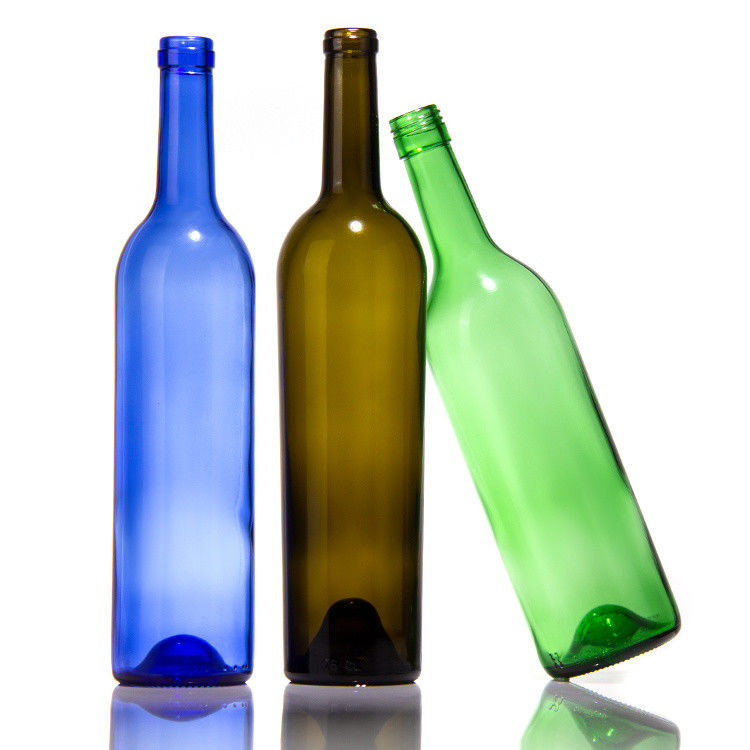 Luxefabrikanten 375 ml 750 ml rode wijnfles donkergroen lege glazen flessen met deksel
