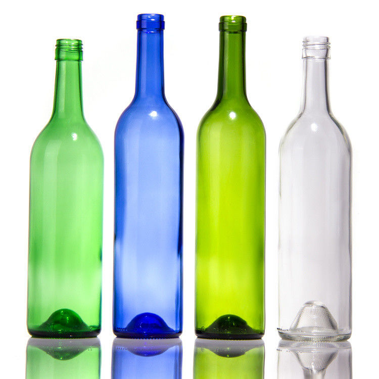 Luxefabrikanten 375 ml 750 ml rode wijnfles donkergroen lege glazen flessen met deksel