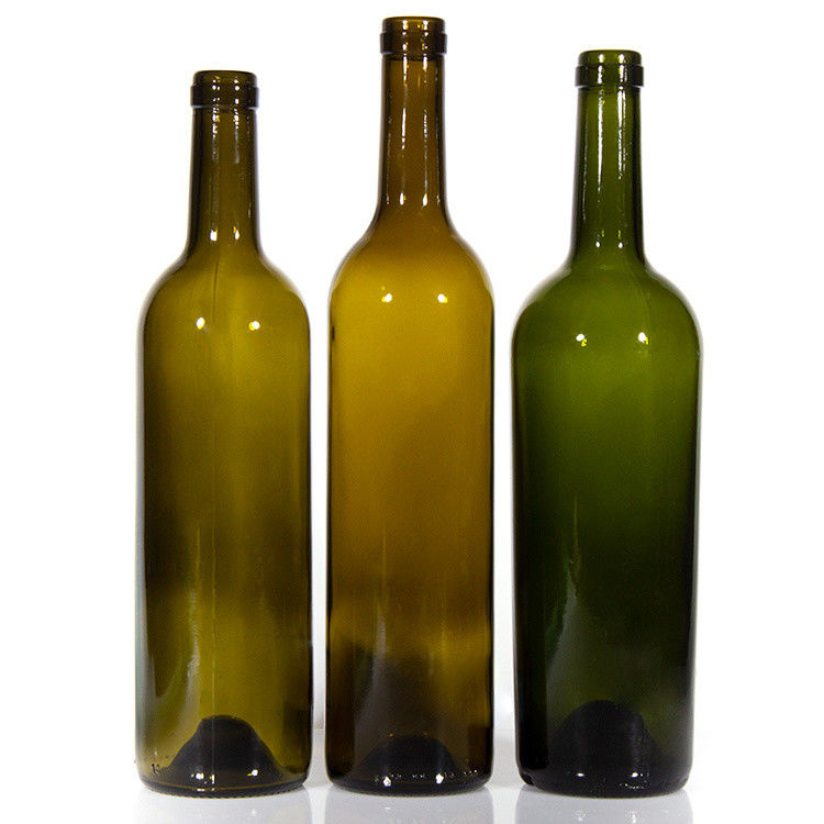 Luxefabrikanten 375 ml 750 ml rode wijnfles donkergroen lege glazen flessen met deksel