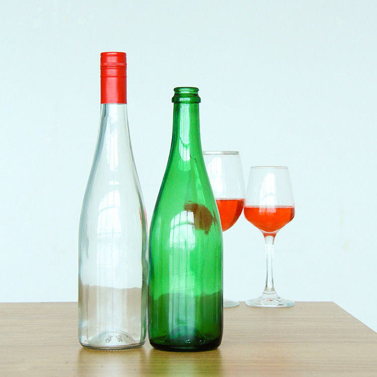 Ronde lege whisky vodka glas 500 ml 750 ml helder glas glas flessen wijn IJs fles wijn fles drank fles
