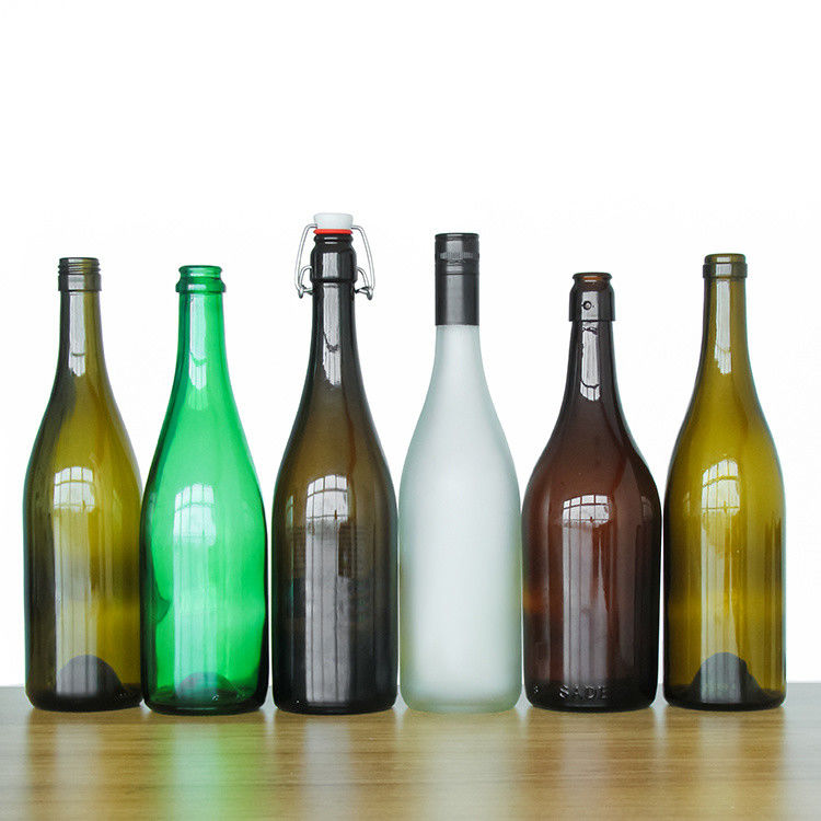 Ronde lege whisky vodka glas 500 ml 750 ml helder glas glas flessen wijn IJs fles wijn fles drank fles