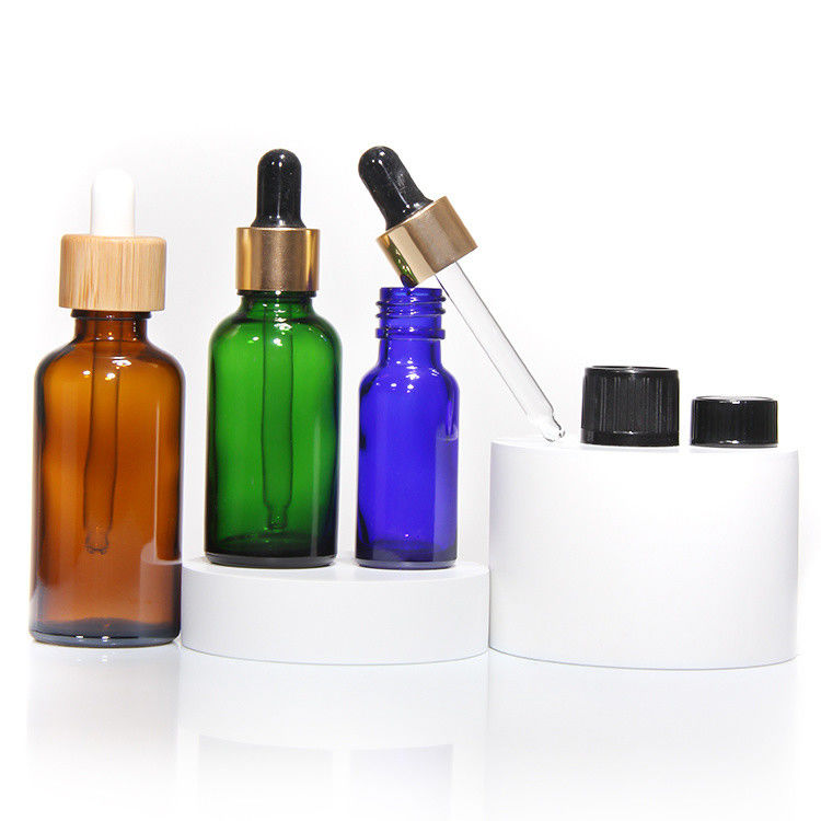 Fabrieksprijs Bulk Tincture Flasjes Glas Tincture Flasjes Met Plastic Hout Cap Oem