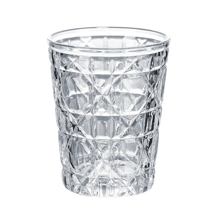 Loodvrij gegraveerd wijnglas zonder stam Bulk glasbekers voor whisky espresso shot