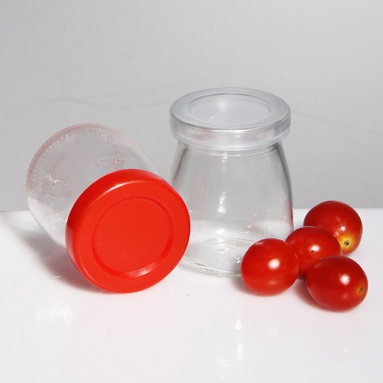 OEM glas pudding potten kruiden potten kurk deksels 50 ml 100 ml 150 ml