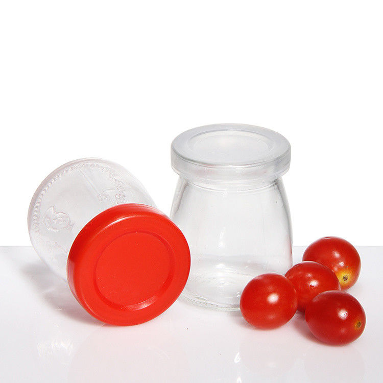 OEM glas pudding potten kruiden potten kurk deksels 50 ml 100 ml 150 ml