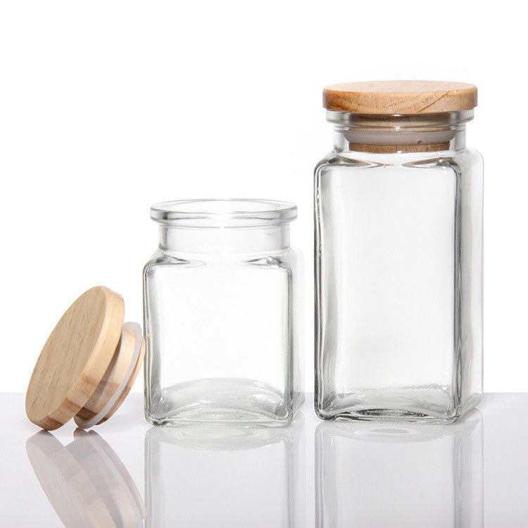 Zoete thee suiker glas koffie potten met kurk deksel 750 ml ODM