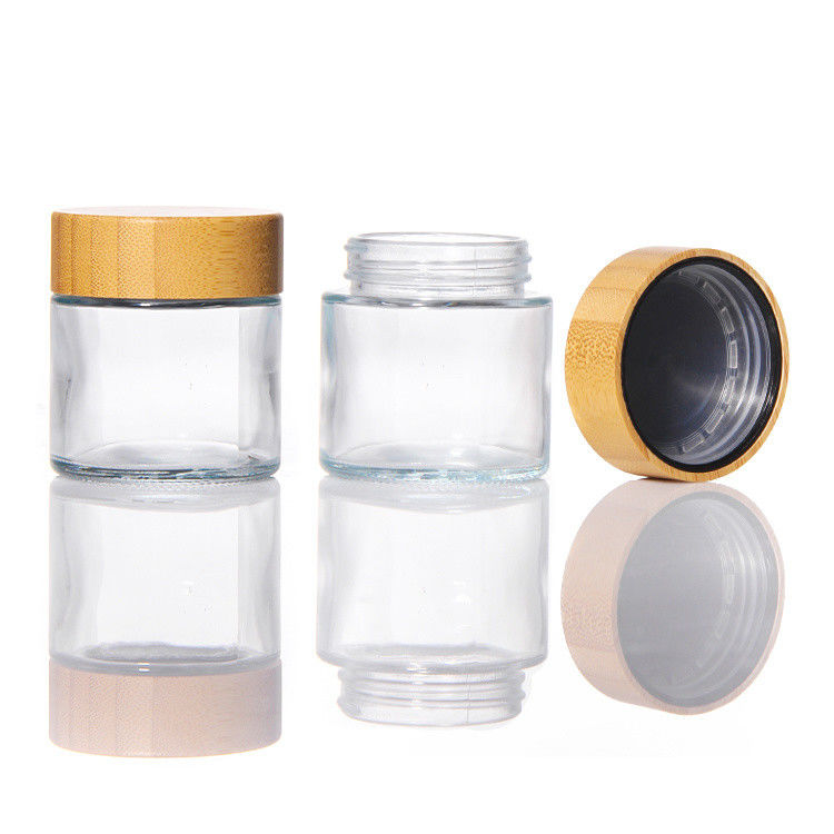 Gepersonaliseerde crème opslag potten lege crème pot 1oz 2oz 3oz 4oz rechte kant