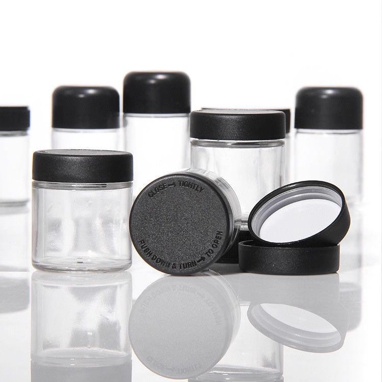 Gepersonaliseerde crème opslag potten lege crème pot 1oz 2oz 3oz 4oz rechte kant