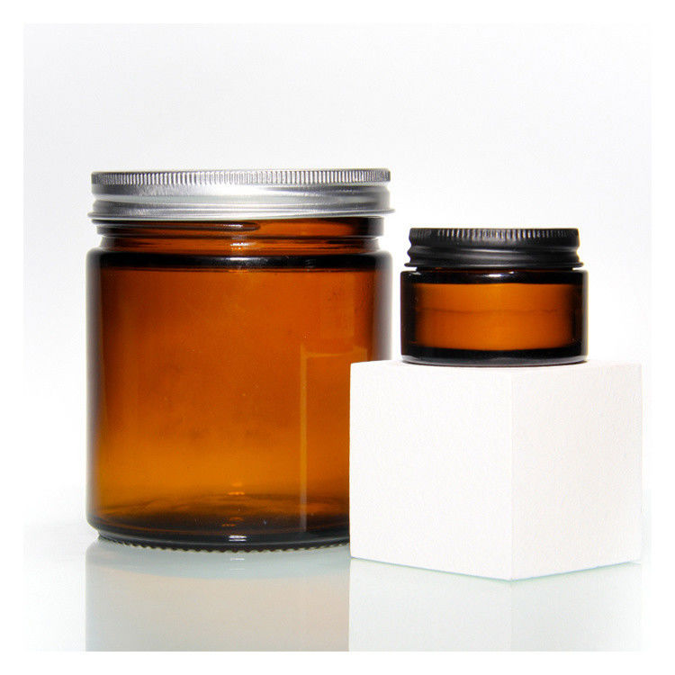 Hoogwaardige groothandel OEM Odm Acceptabel 100 ml 250 ml Amber Glas Kaars Kaars Voor Kaars
