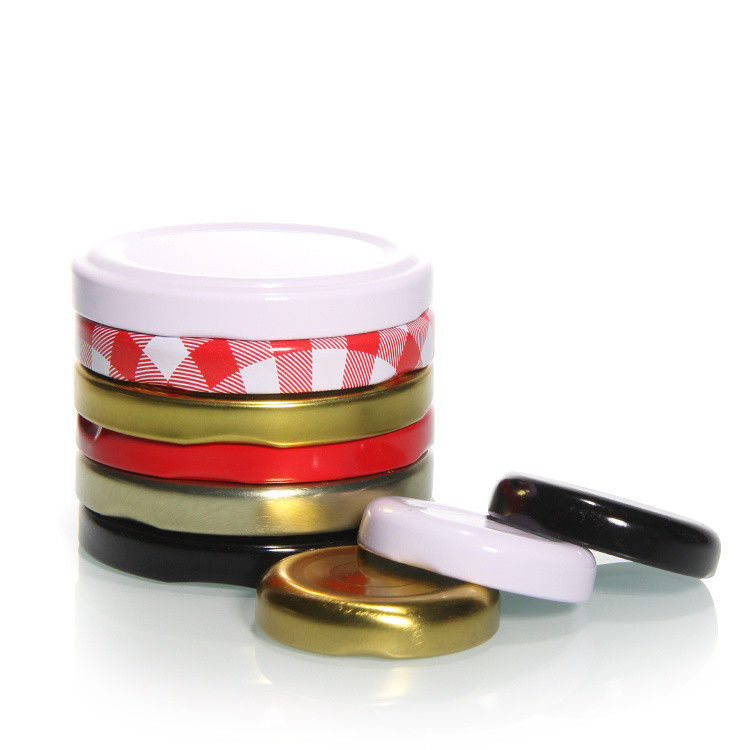 Warm verkopen 82mm verpakkingspot Twist off Lug Cap Metal Lug Cap voor melkfles