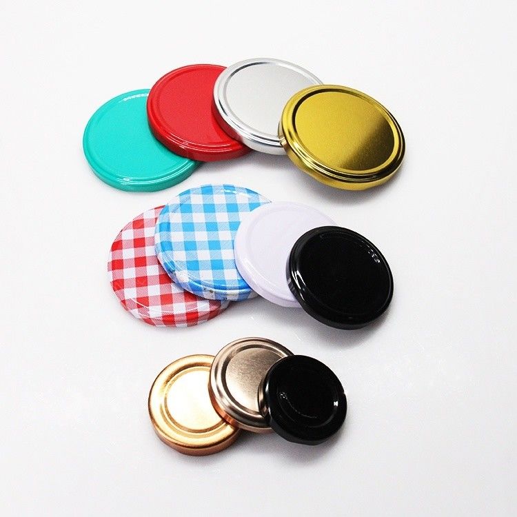 Warm verkopen 82mm verpakkingspot Twist off Lug Cap Metal Lug Cap voor melkfles