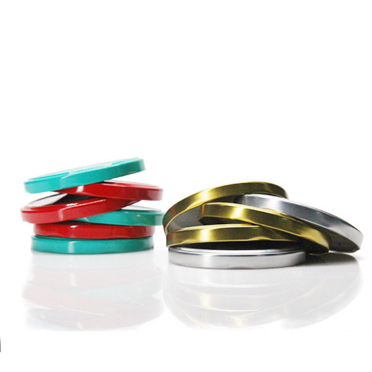 Warm verkopen 82mm verpakkingspot Twist off Lug Cap Metal Lug Cap voor melkfles