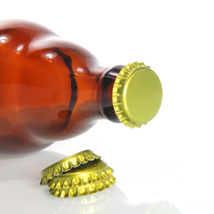 Warm verkopen 26mm Innovation Easy Open Ring Pull Ringtab Bier Drank Fles Crown Cap