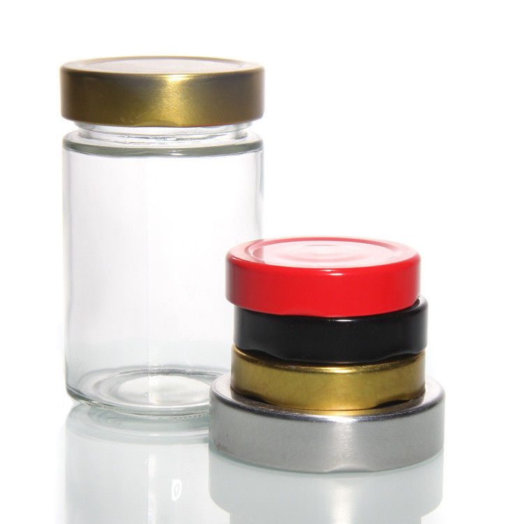 Nieuw ontwerp 20mm 38mm 48mm 63mm Custom Kleur Metalen Pot Deksels Metalen Lug Cap voor Canning Jar