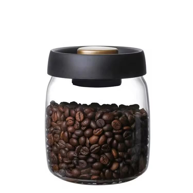 500 ml borosilicaat glas koffiepot voor koffiebonen en keukenopslag