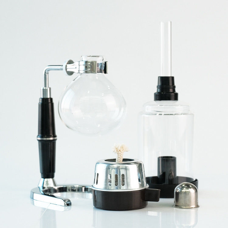 Classic design keuken borosilicaat glas koffie thee maker 2-5 kopjes siphon koffiepot voor professionele koffie maken