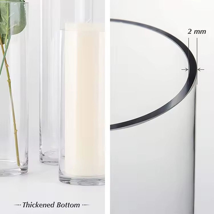 Europese stijl woonkamer hotel glazen bloemenvaas Home decor glazen vaas