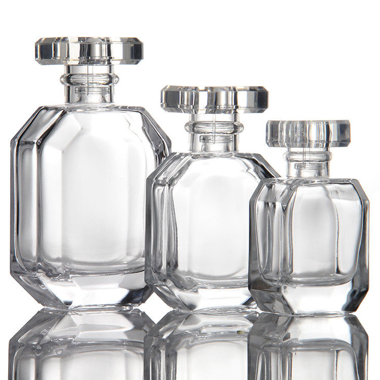 Flessen voor groothandel Doorzichtige glazen parfumflessen Draagbare onderflessen Cosmetische flessen