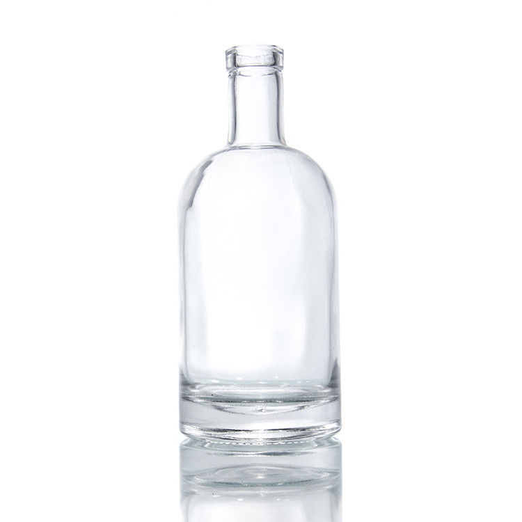 Glasflessen Leverancier 25oz Zware basisflessen Voor Kombucha 750ml Duidelijke Bordeaux glas wijnflessen