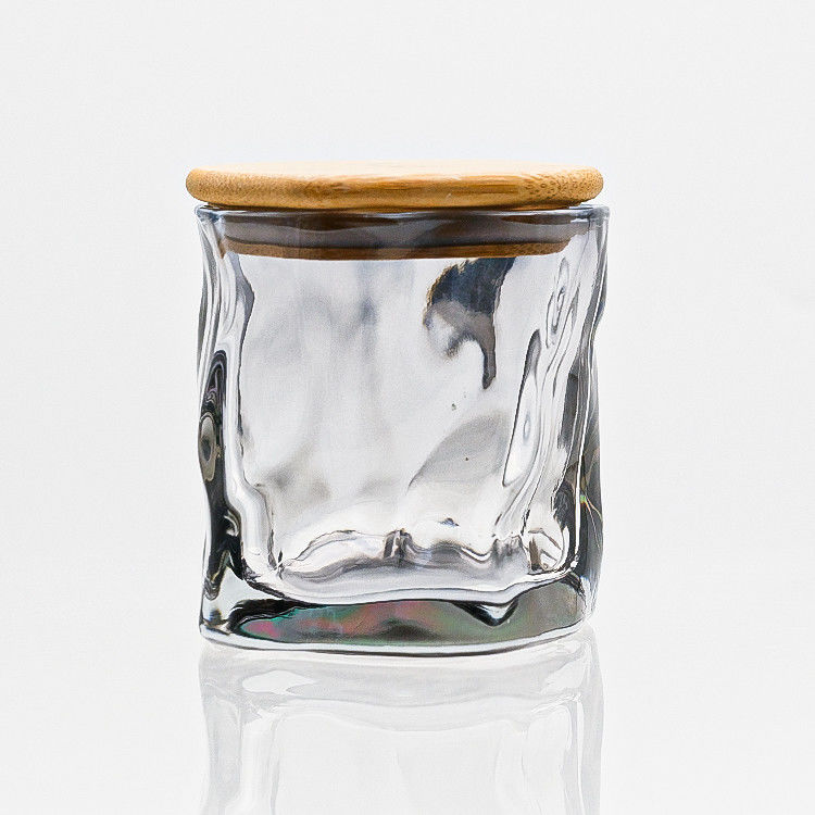 Hoogwaardige bruiloft decoratie glazen container Kaarshouder Borosilicaat glazen kaars