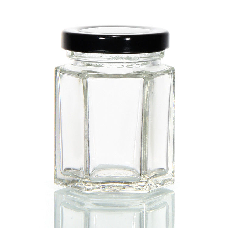 Voedingsmiddelen 220 ml 280 ml 380 ml 500 ml Vintage overdekte theekanister glazen pot met dop