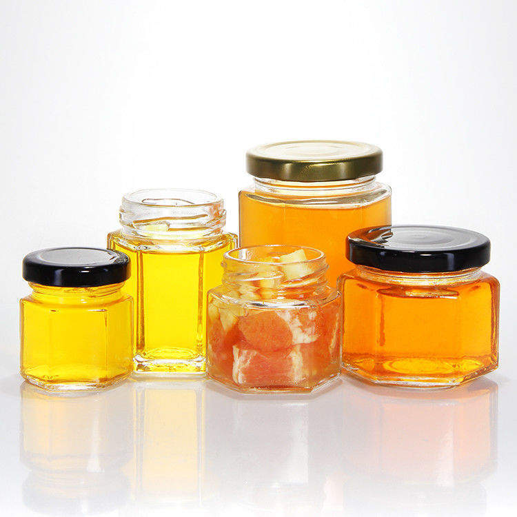 Voedingsmiddelen 220 ml 280 ml 380 ml 500 ml Vintage overdekte theekanister glazen pot met dop