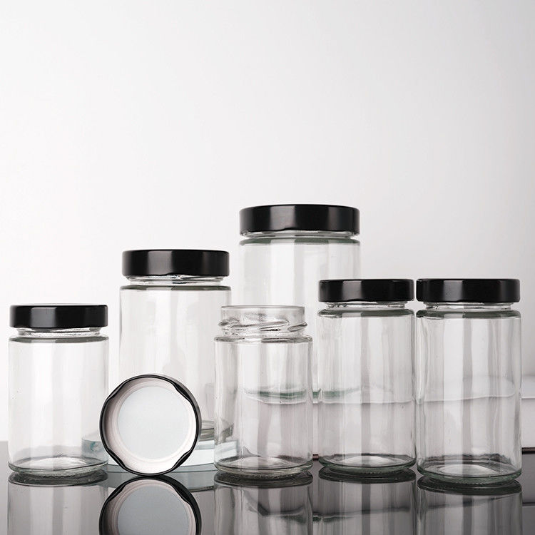 Glas verzegelde opslagpot transparante keuken geschikte glazen pot voor voedsel pickelen