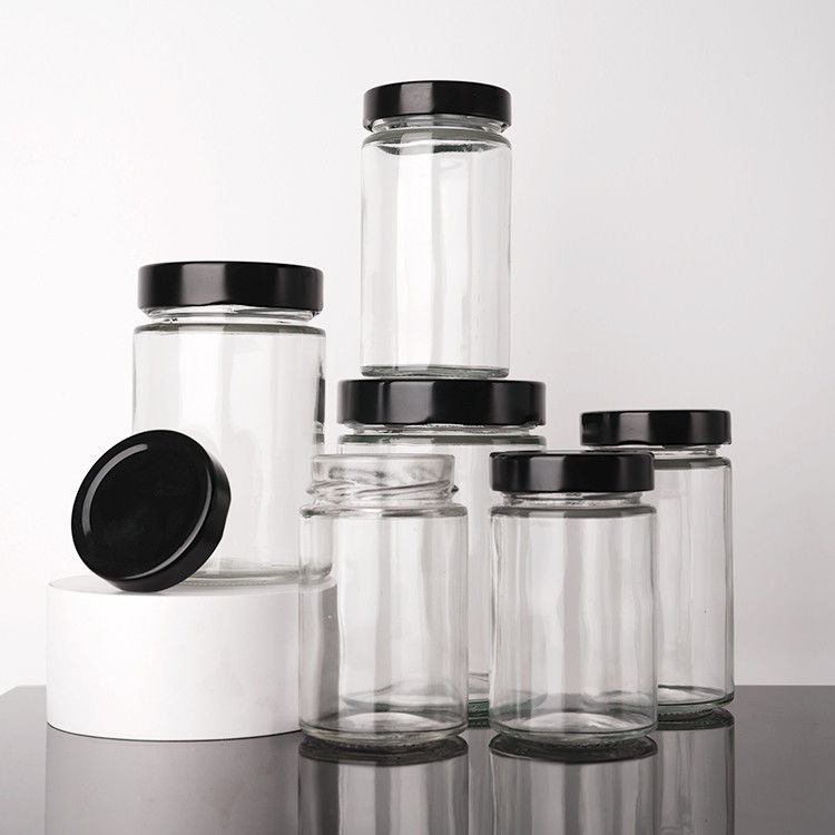 Glas verzegelde opslagpot transparante keuken geschikte glazen pot voor voedsel pickelen