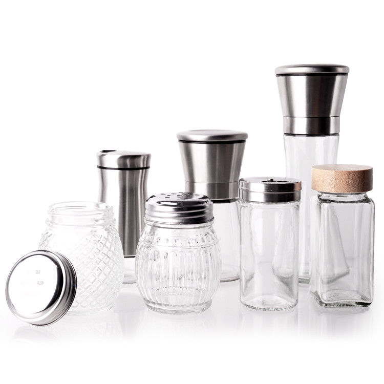 Producent Voedselopslag Container Keukenopslag 4 oz Glas Spice Jar met deksels