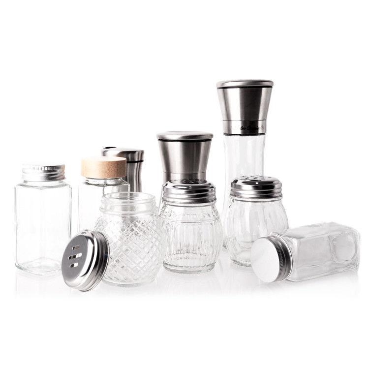 Producent Voedselopslag Container Keukenopslag 4 oz Glas Spice Jar met deksels