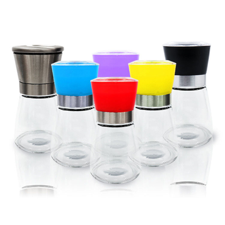 Leeg 4oz Spice Glass Jar Met Labels Kruiden Organisator Jar Labels Acacia Metal Deksel
