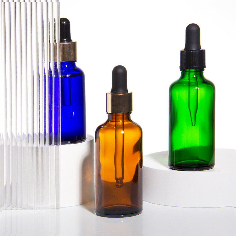 10 ml Frosted Matte Amber Essentiële Olie Glasfles En Glas Essentiële Olie Fles Met Dropper