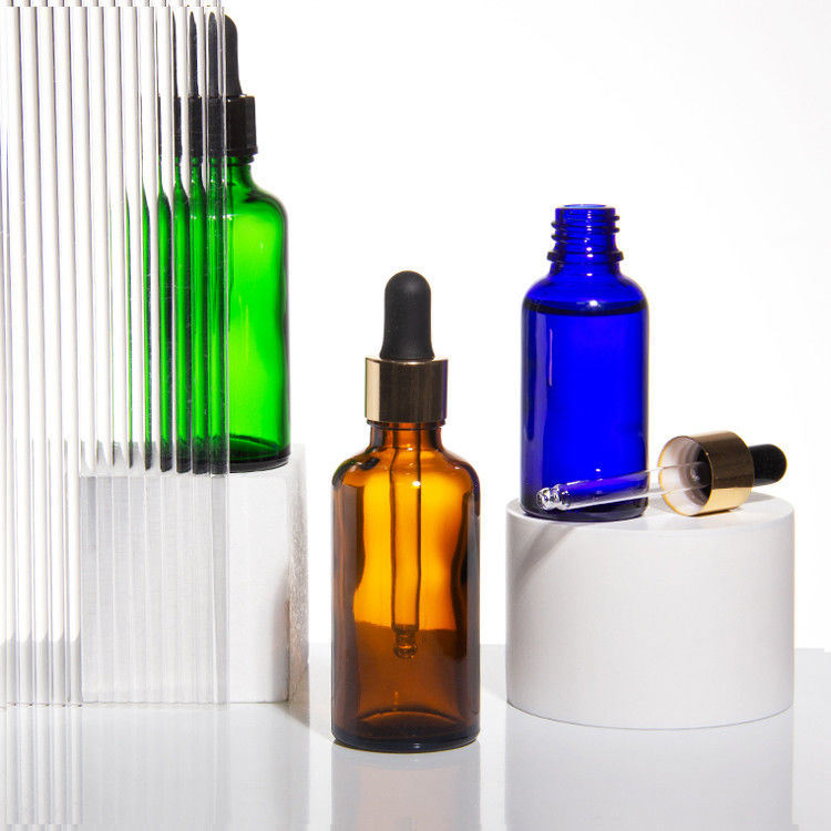 10 ml Frosted Matte Amber Essentiële Olie Glasfles En Glas Essentiële Olie Fles Met Dropper